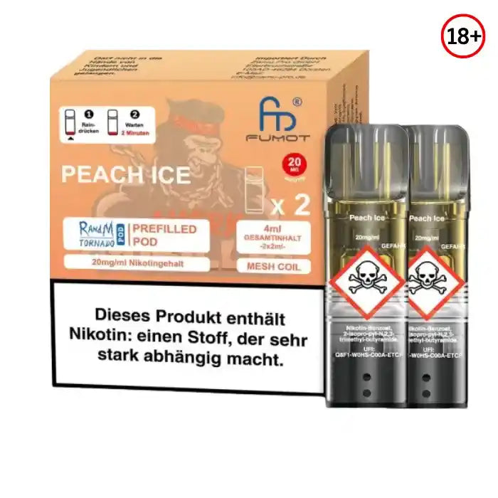 RandM Tornado by Fumot Peach Ice Pod Kaufen